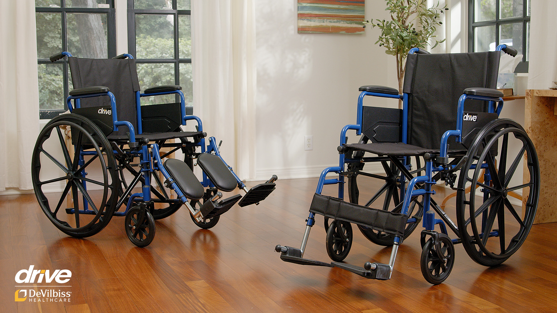 Amazon.com: Drive Medical Blue Streak Lightweight Wheelchair